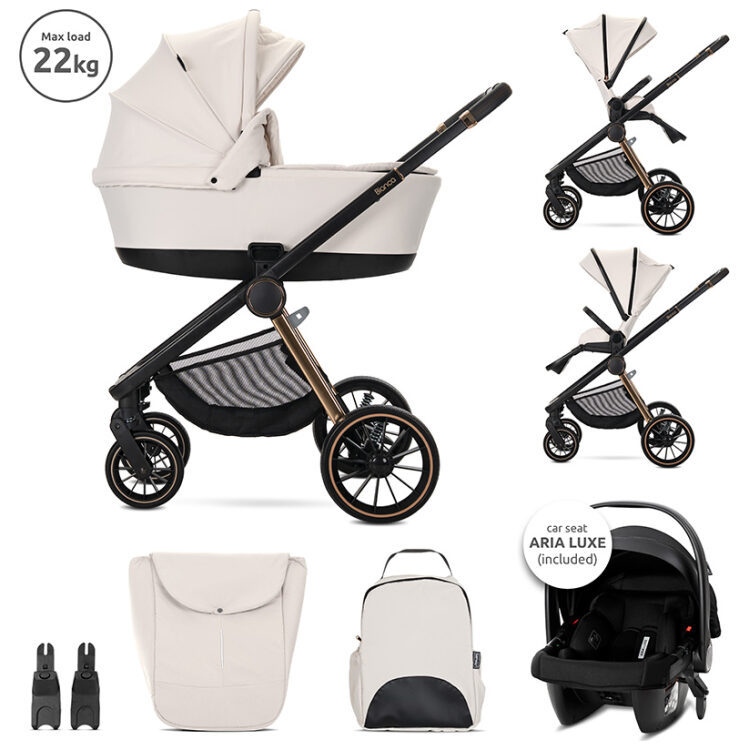 Πολυκαρότσι Lorelli Bianca 3 in 1 Beige Latte 10022012609