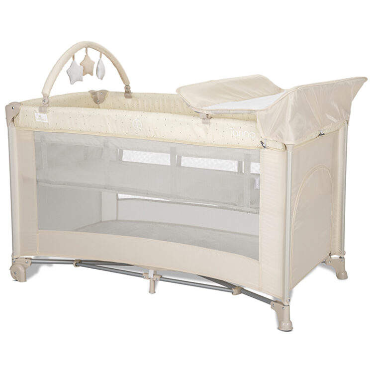Παρκοκρέβατο Lorelli Torino 2 Layers Plus Beige 10080472603