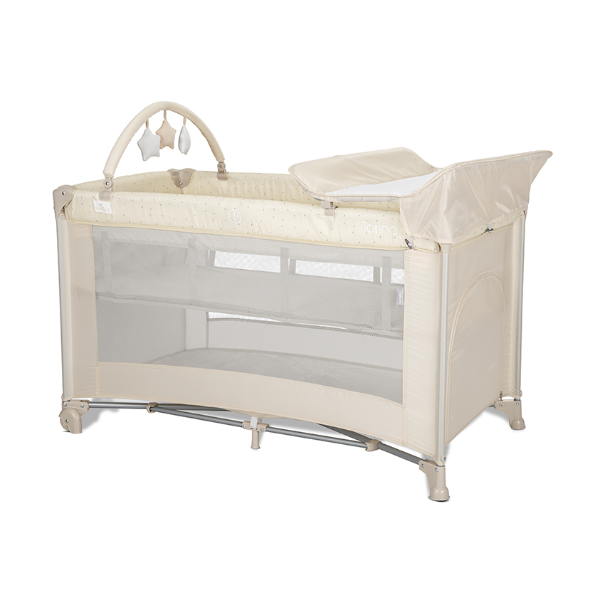 Παρκοκρέβατο Lorelli Torino 2 Layers Plus Beige 10080472603