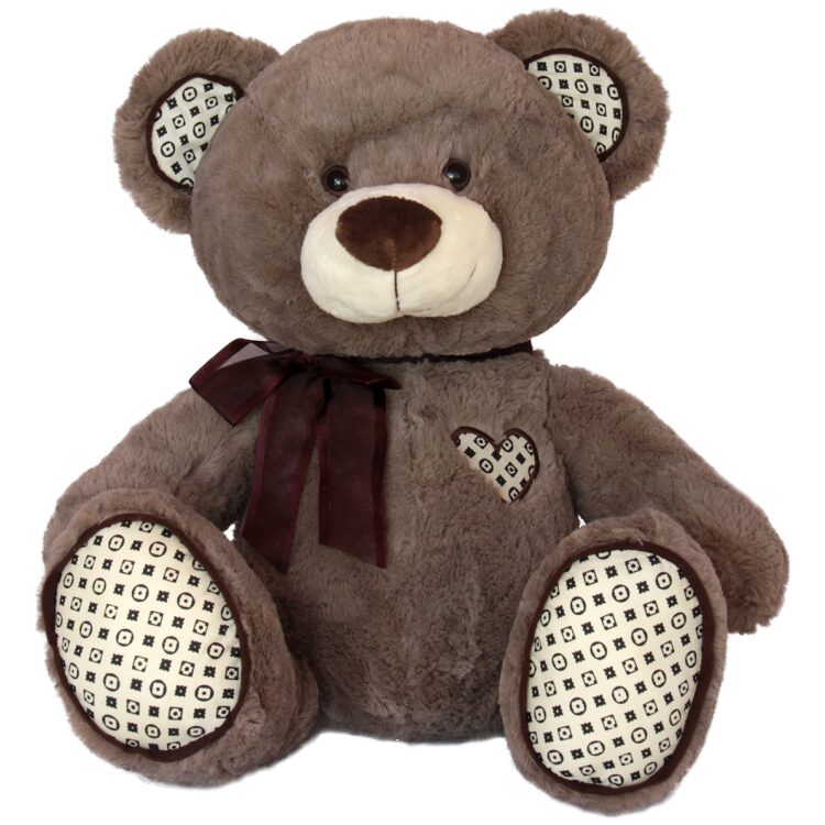 Λούτρινο παιχνίδι Bear with Ribbon - Brown 50cm 073128