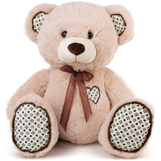 Λούτρινο παιχνίδι Bear with a Ribbon, 50cm Beige 070128-1