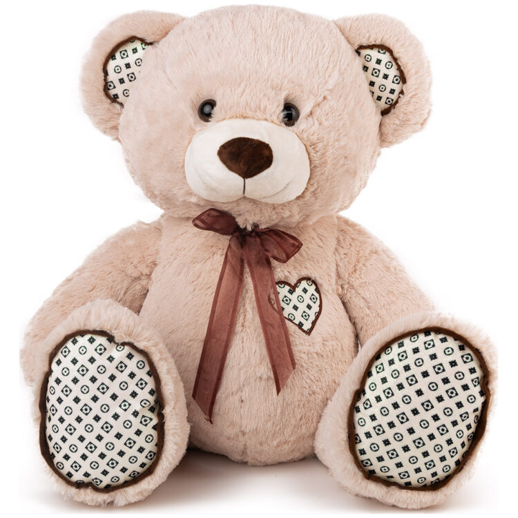 Λούτρινο παιχνίδι Bear with a Ribbon, 50cm Beige 070128-1