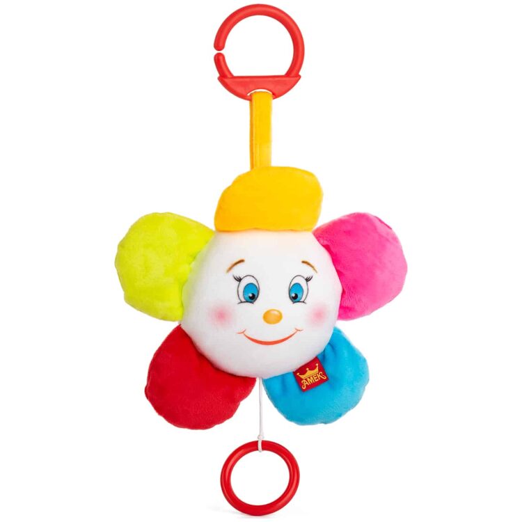 Κρεμαστό παιχνίδι με μουσική, Baby Lantern Flower 090900