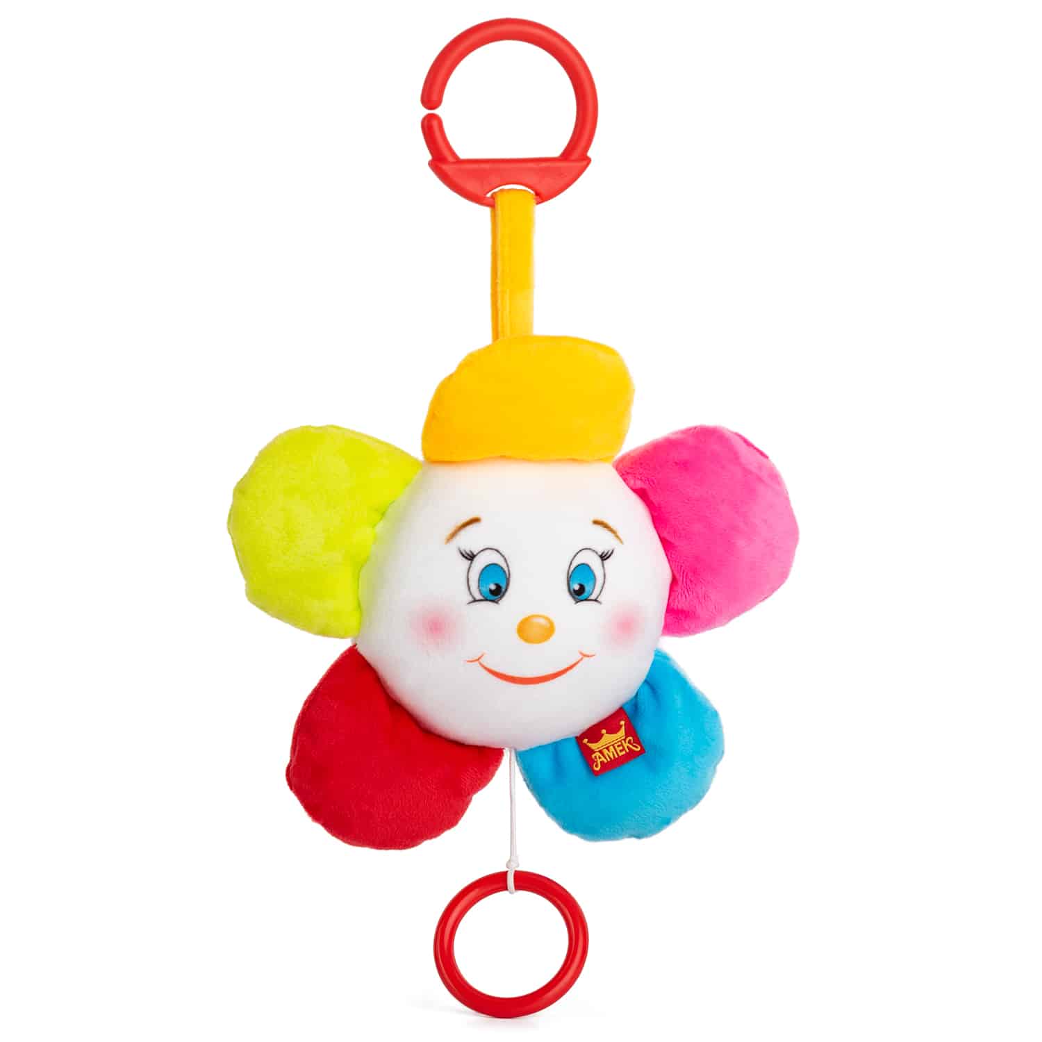 Κρεμαστό παιχνίδι με μουσική, Baby Lantern Flower 090900