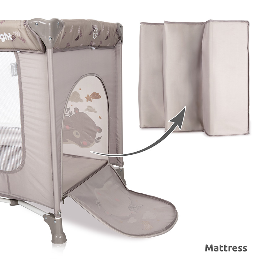 Παρκοκρέβατο Lorelli Moonlight 1 Layer String Dream 10080392364 - Image 4