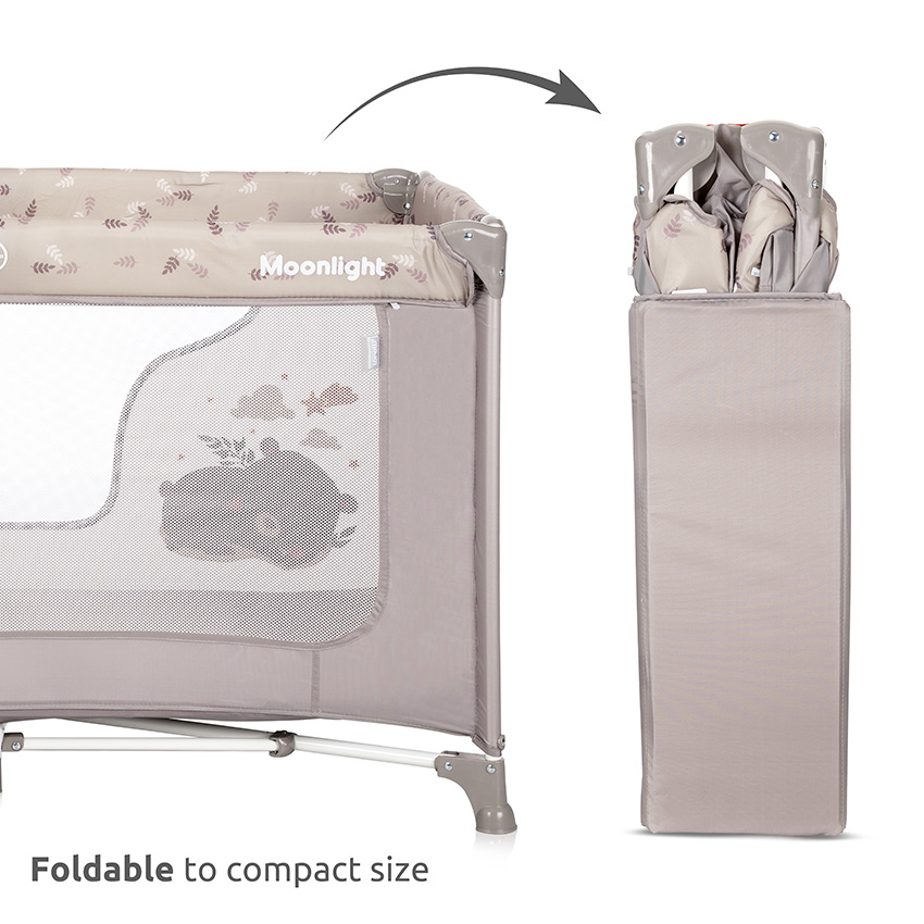 Παρκοκρέβατο Lorelli Moonlight 1 Layer String Dream 10080392364 - Image 6