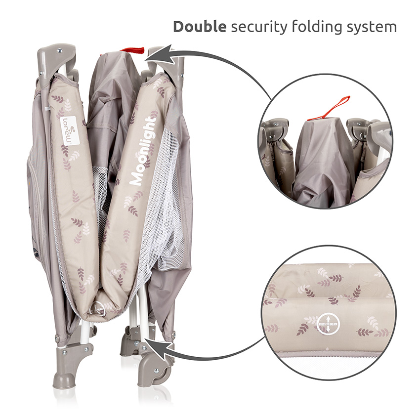 Παρκοκρέβατο Lorelli Moonlight 1 Layer String Dream 10080392364 - Image 8