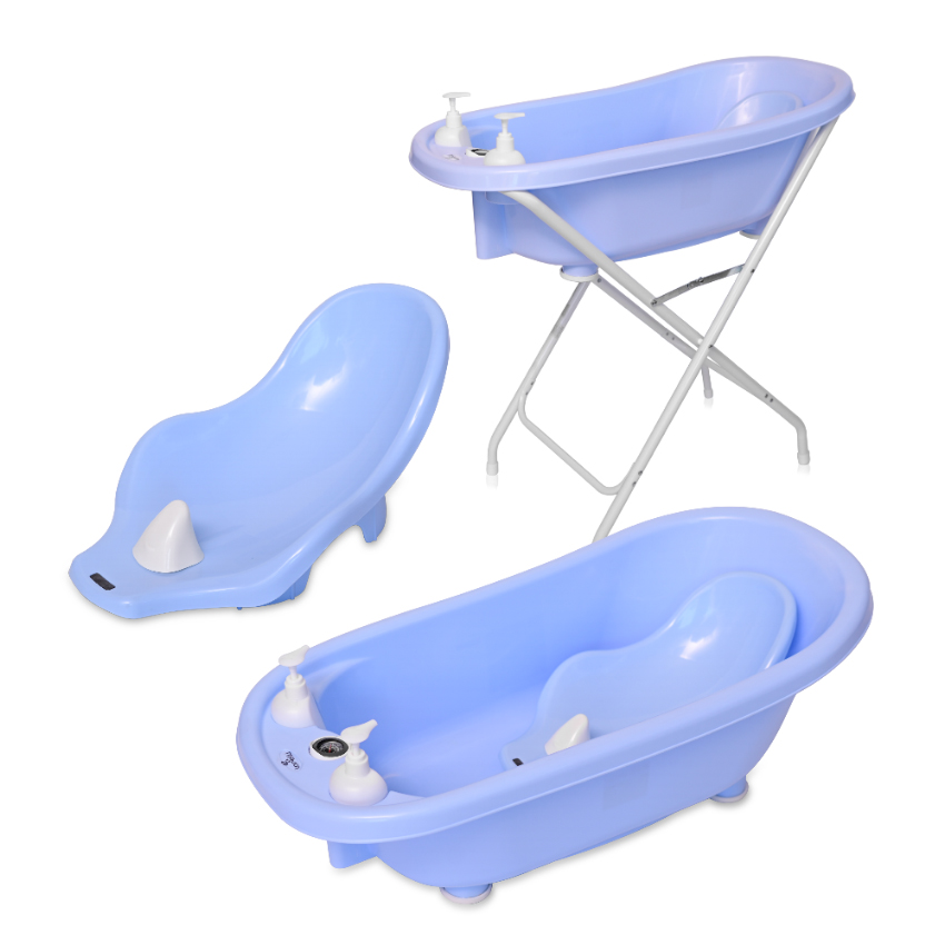 Βρεφική μπανιέρα με βάση, Lorelli Blue 10130820004