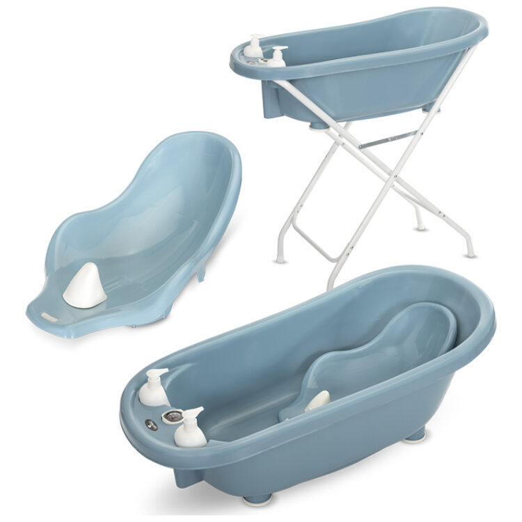 Βρεφική μπανιέρα με βάση, Lorelli Nordic Blue 10130820007