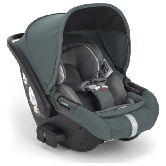 Σύστημα μεταφοράς Inglesina Aptica Quattro, Emerald Green, με σκελετό Litio Black και κάθισμα αυτοκινήτου Darwin Recline - Image 4