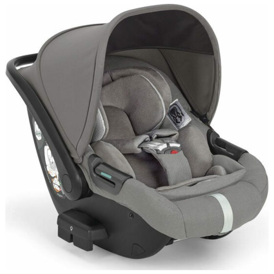Σύστημα μεταφοράς Inglesina Aptica Quattro, Platinum Grey, με σκελετό Litio Black και κάθισμα αυτοκινήτου Darwin Recline - Image 4