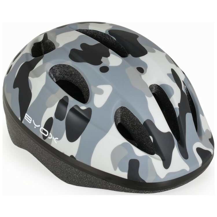 Κράνος ποδηλάτου με φωτάκι Led, Byox Y03 Grey 48-54cm