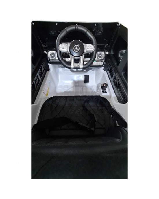 Ηλεκτροκίνητο παιδικό αυτοκίνητο Skorpion Mercedes AMG G63 Original 12V Λευκό - 5247036A - Image 5
