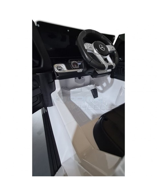 Ηλεκτροκίνητο παιδικό αυτοκίνητο Skorpion Mercedes AMG G63 Original 12V Λευκό - 5247036A - Image 7