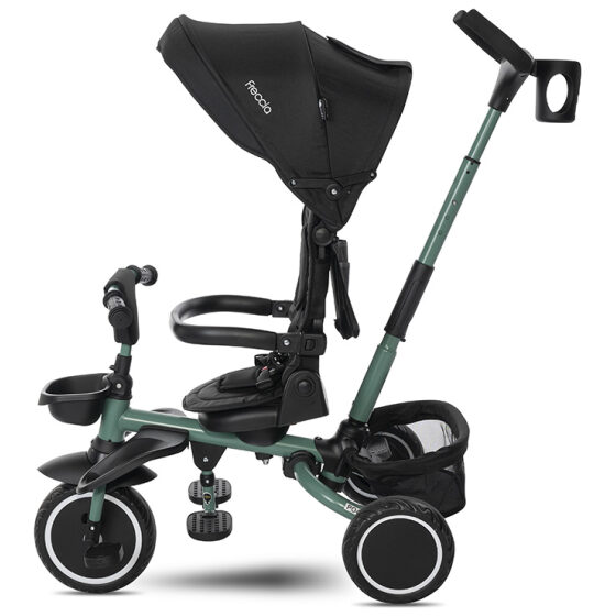 Πτυσσόμενο ποδήλατο τρίκυκλο Lorelli Freccia Black + Green - Image 4