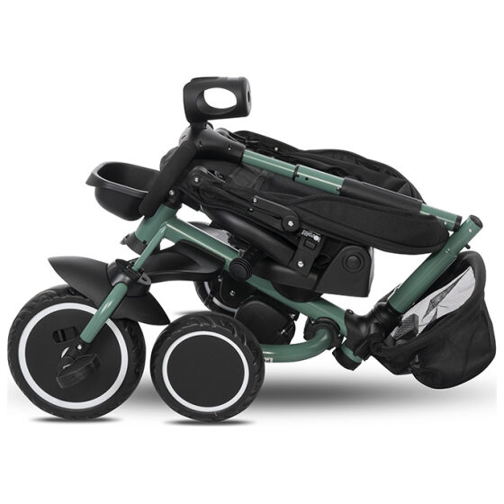 Πτυσσόμενο ποδήλατο τρίκυκλο Lorelli Freccia Black + Green - Image 2
