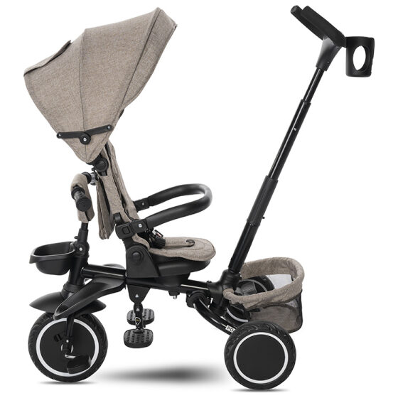 Πτυσσόμενο ποδήλατο τρίκυκλο Lorelli Freccia Beige + Black - Image 5