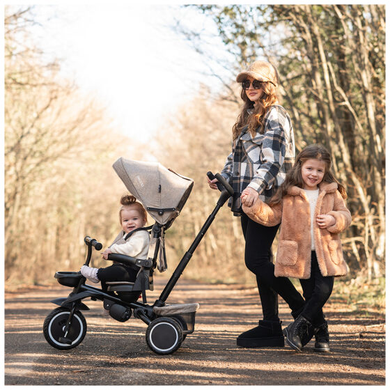 Πτυσσόμενο ποδήλατο τρίκυκλο Lorelli Freccia Beige + Black - Image 6