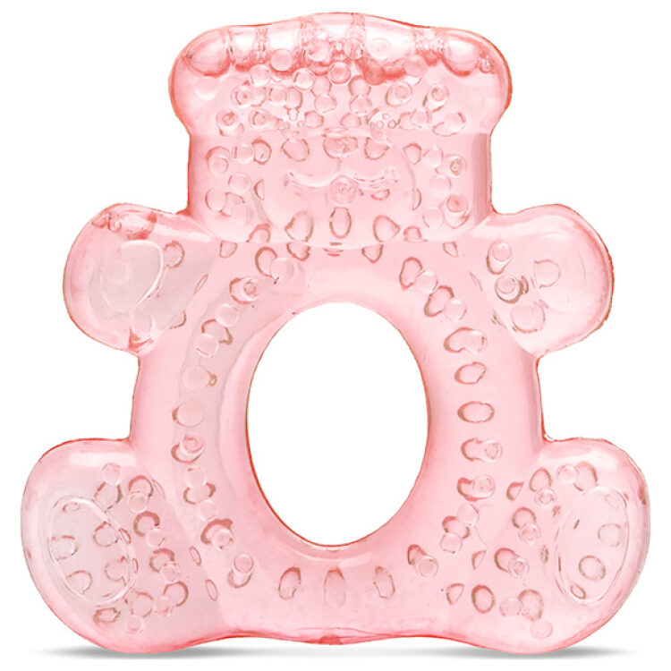 Μασητικό οδοντοφυΐας με νερό Lorelli Bear Shell Pink