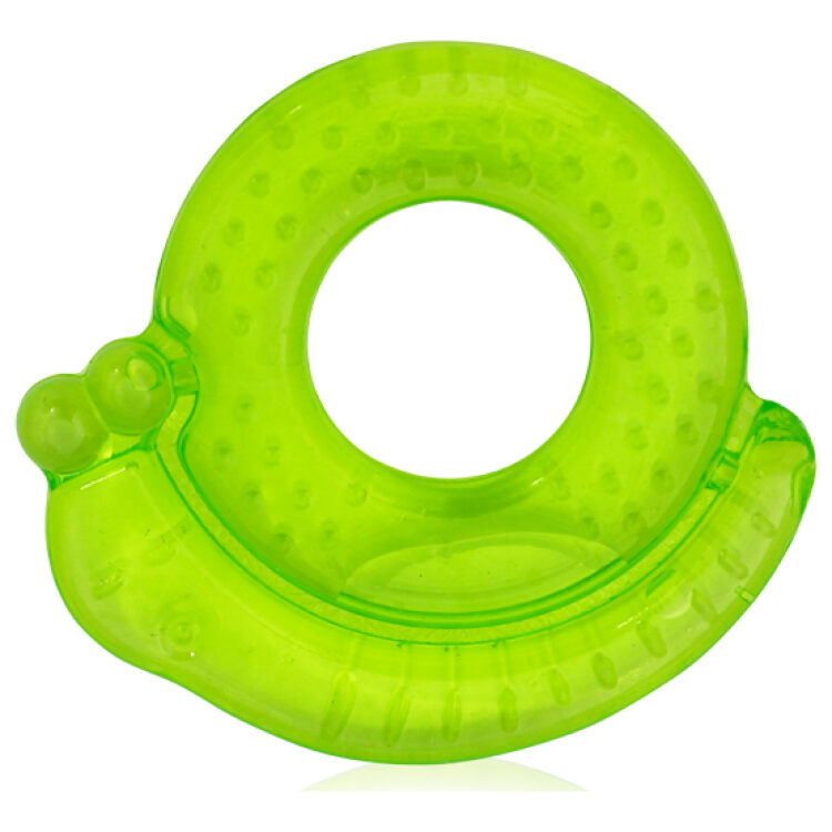 Μασητικό οδοντοφυΐας με νερό Lorelli Snail Green