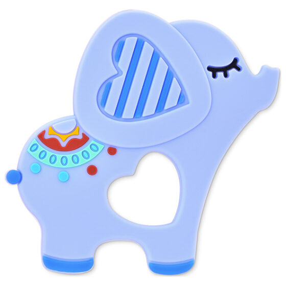 Μασητικό σιλικόνης Lorelli Elephant Lucky Blue