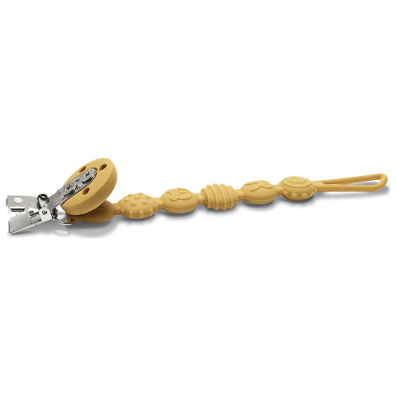 Κλιπ πιπίλας σιλικόνη Lorelli Yellow - Image 2