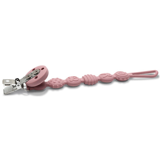 Κλιπ πιπίλας σιλικόνη Lorelli Deep Pink - Image 2