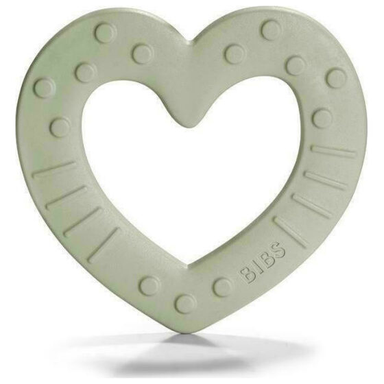 BIBS Μασητικό Οδοντοφυίας Bitie Heart Sage