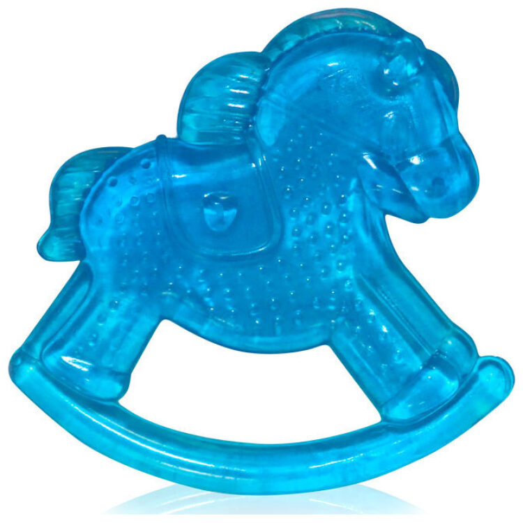 Μασητικό οδοντοφυΐας με νερό Lorelli Horse Blue