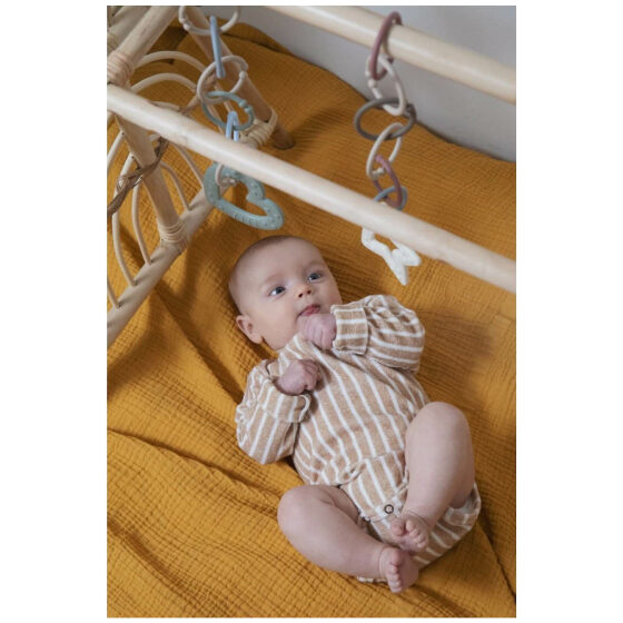BIBS Μασητικό Οδοντοφυίας Bitie Heart Mustard - Image 3