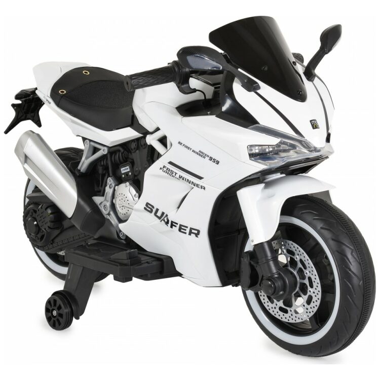Ηλεκτροκίνητη παιδική μηχανή 12V Surfer white