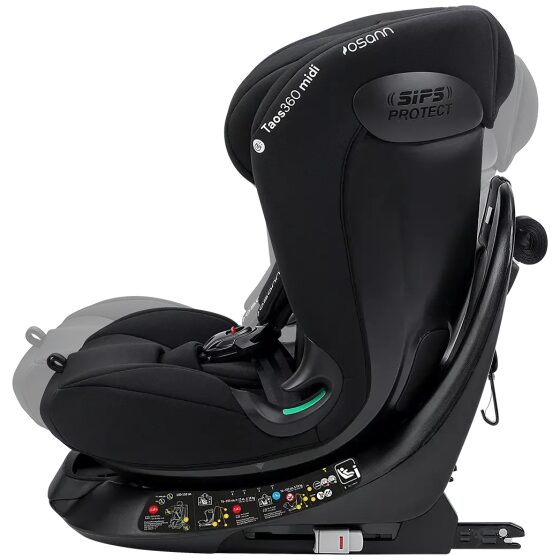 Κάθισμα αυτοκινήτου Osann Taos 360 Midi i-Size Black 76-150 εκ. - Image 7