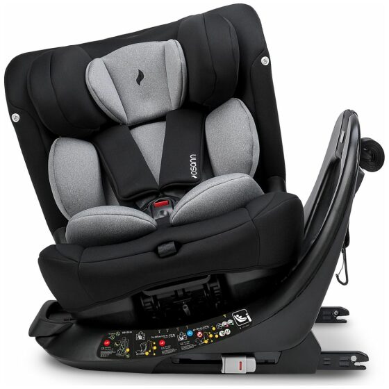 Κάθισμα αυτοκινήτου Osann Taos 360 i-Size 40-150cm Grey Melange - Image 8