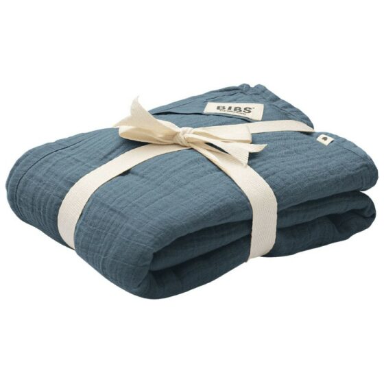 BIBS  Κουβέρτα Muslin Swaddle Petrol