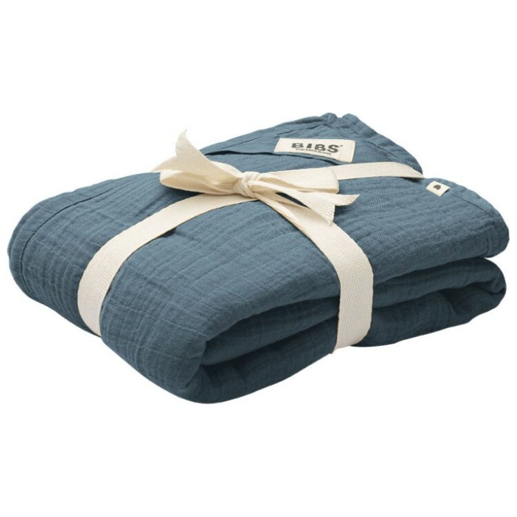 BIBS  Κουβέρτα Muslin Swaddle Petrol