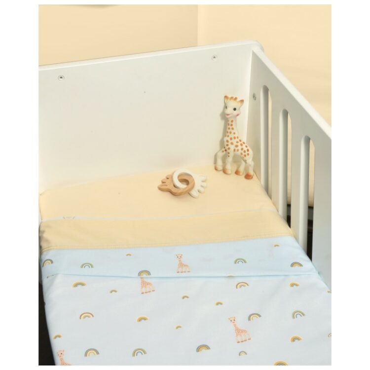 Σεντόνια λίκνου Σετ 2τεμ. Sophie La Girafe 504
