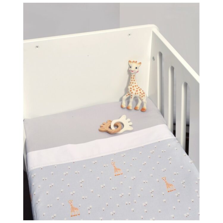 Σεντόνια λίκνου Σετ 2τεμ. Sophie La Girafe 505