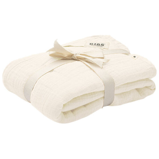 BIBS Muslin Swaddle Κουβέρτα μουσελίνα Ivory
