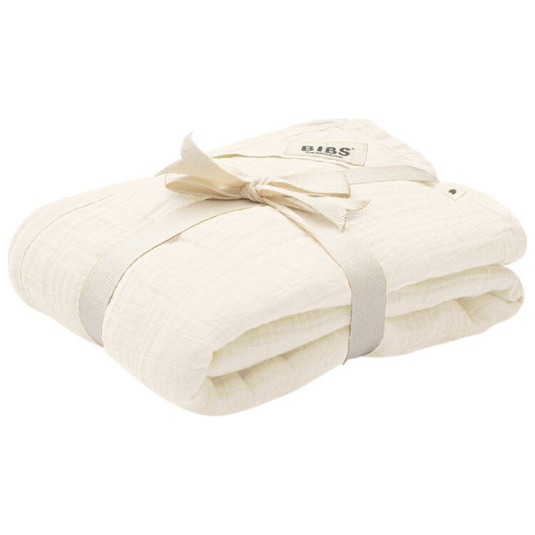 BIBS Muslin Swaddle Κουβέρτα μουσελίνα Ivory
