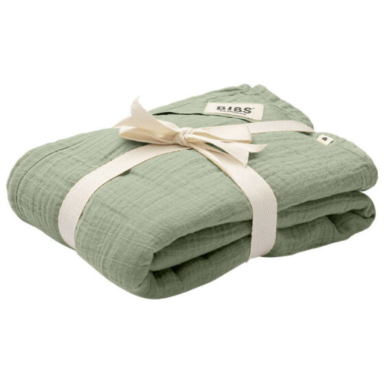 BIBS Κουβέρτα Muslin Swaddle Sage