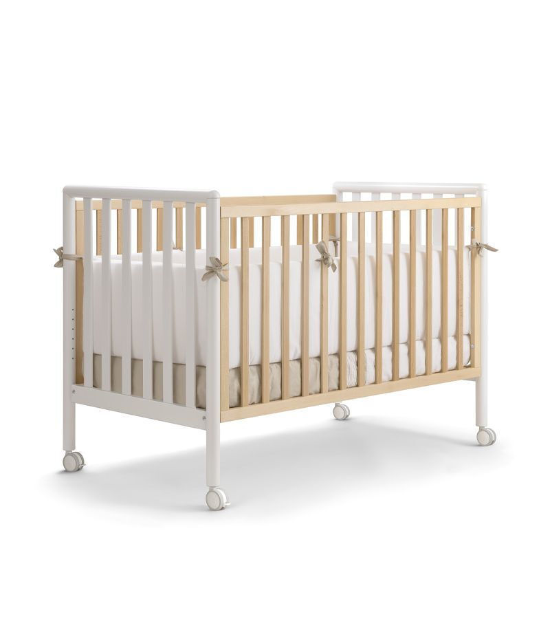 Βρεφικό κρεβατάκι συγκοίμησης Pali Flippy Bianco-Naturale