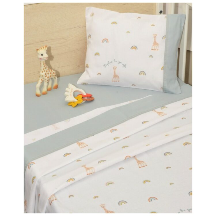Σεντόνια κούνιας 3 τεμ. Sophie La Girafe Σχέδιο 503