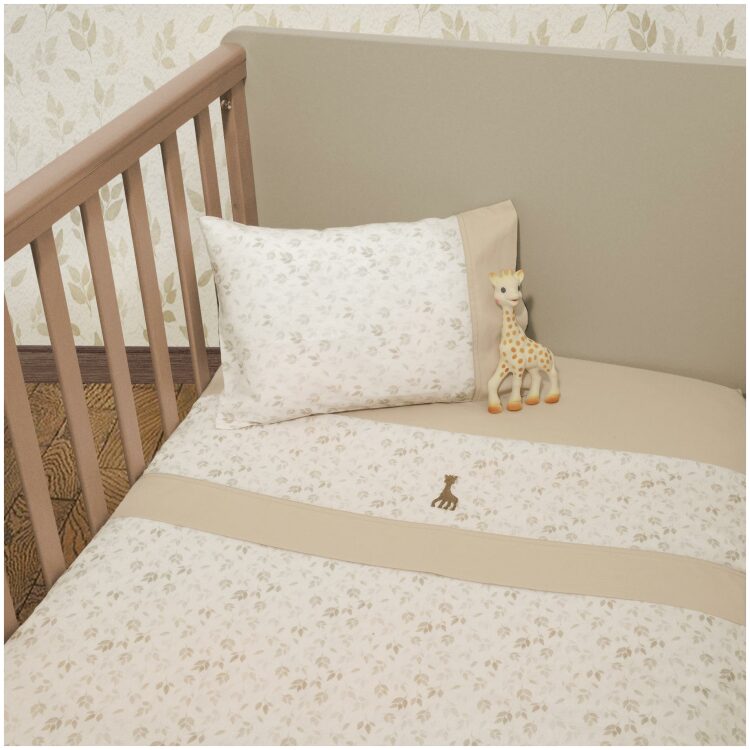 Σεντόνια κούνιας 3 τεμ. Sophie La Girafe Σχέδιο 506