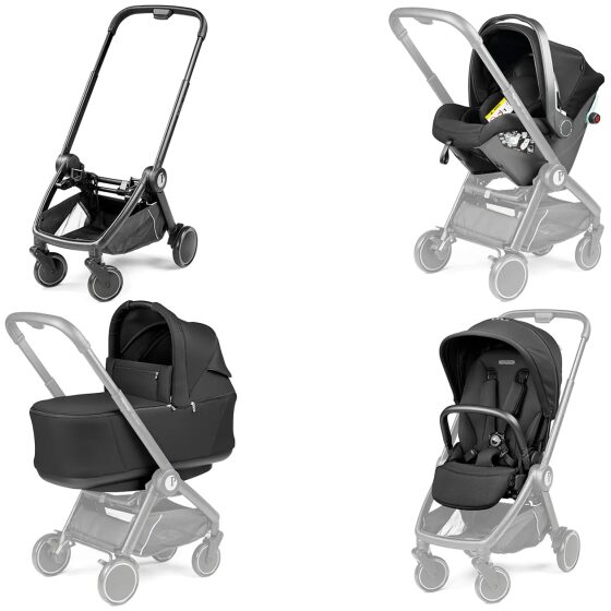 Πολυμορφικό-Πτυσσόμενο καρότσι Peg Perego City Loop, True Black - Image 2