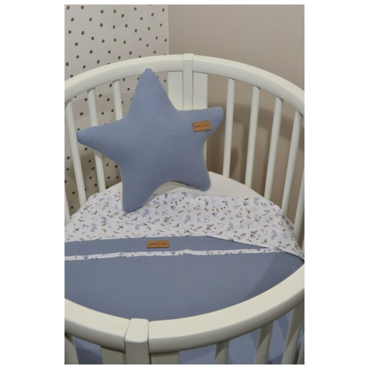 Κουβέρτα καλοκαιρινή, διπλής όψης, Baby Oliver des. 401 75×95 Ραφ