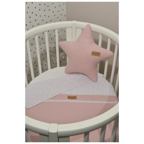 Κουβέρτα καλοκαιρινή, διπλής όψης, Baby Oliver des. 402 75×95 Σάπιο Μήλο