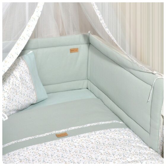 Πάντα Διπλής Όψης 34x210 Oliver Baby Des.403 Μέντα