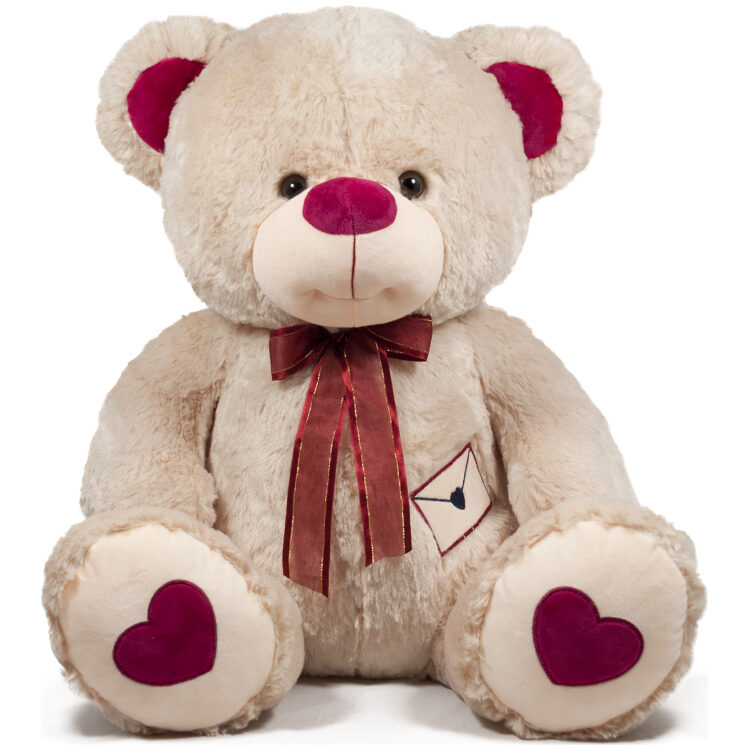 Λούτρινο παιχνίδι Bear with Letter 60cm  073160