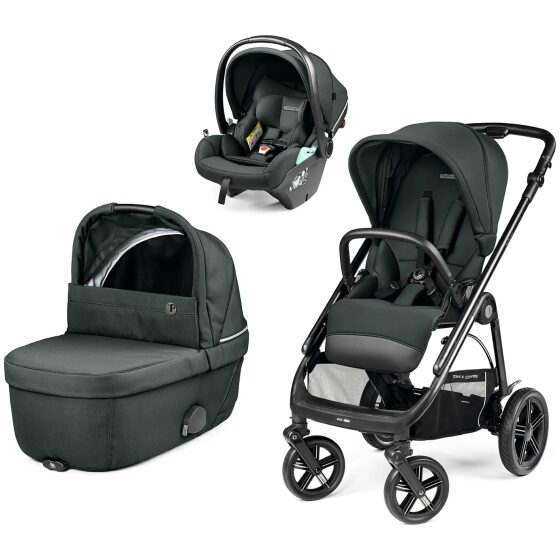 Σύστημα μεταφοράς Peg Perego Veloce TC Brio με Port Bebe Belvedere & Κάθισμα Primo Viaggio Lounge, Metal