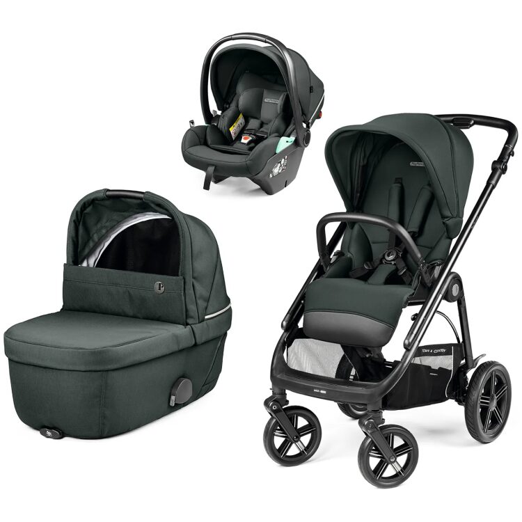 Σύστημα μεταφοράς Peg Perego Veloce TC Brio με Port Bebe Belvedere & Κάθισμα Primo Viaggio Lounge, Metal